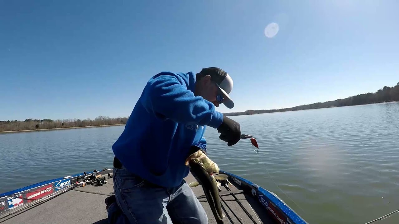 February fishing on Chickamauga