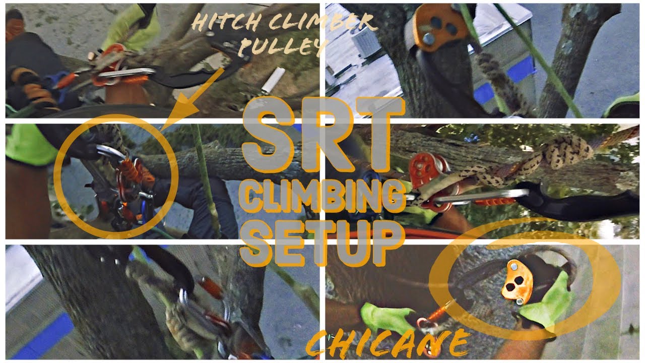 HYBRID SRT SYTEM WITH PETZL CHICANE AND HITCH CLIMBER PULLEY