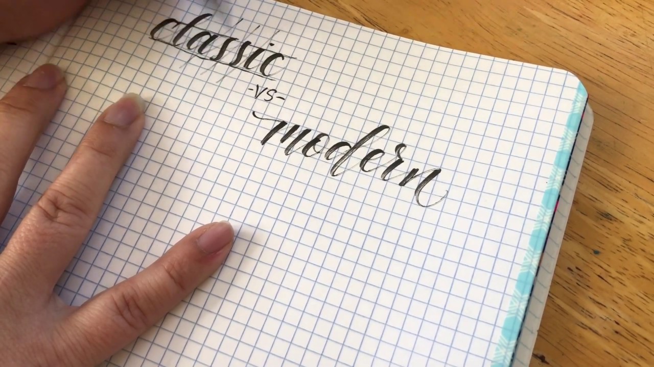 Learn Modern Brush Lettering