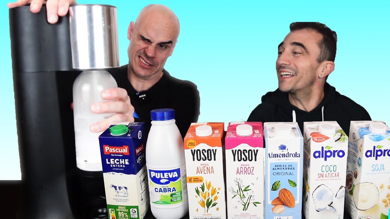 Echo gas a leche y leche vegetal ¡Qué locura de resultado!