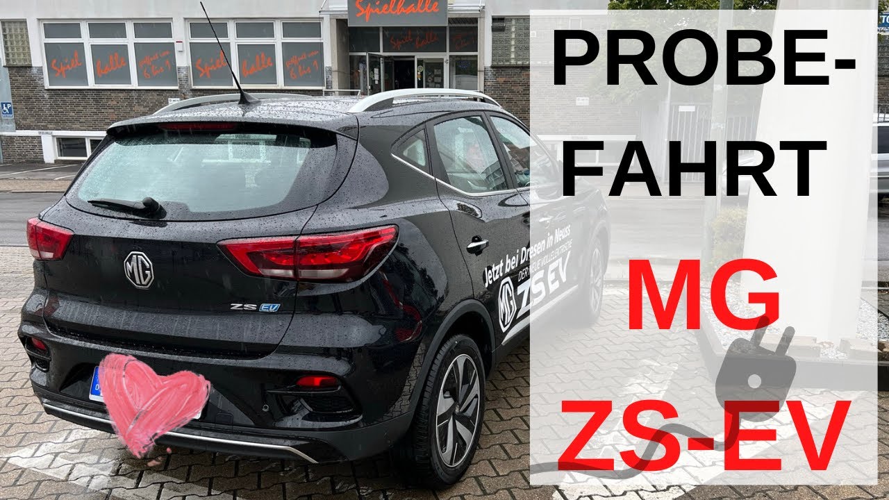 Probefahrt MG ZS EV Luxury Edition 2022 | Elektroauto Test