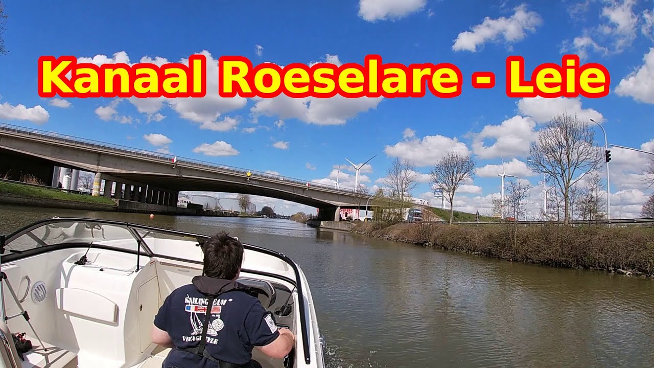 VAREN OP HET KANAAL ROESELARE - LEIE