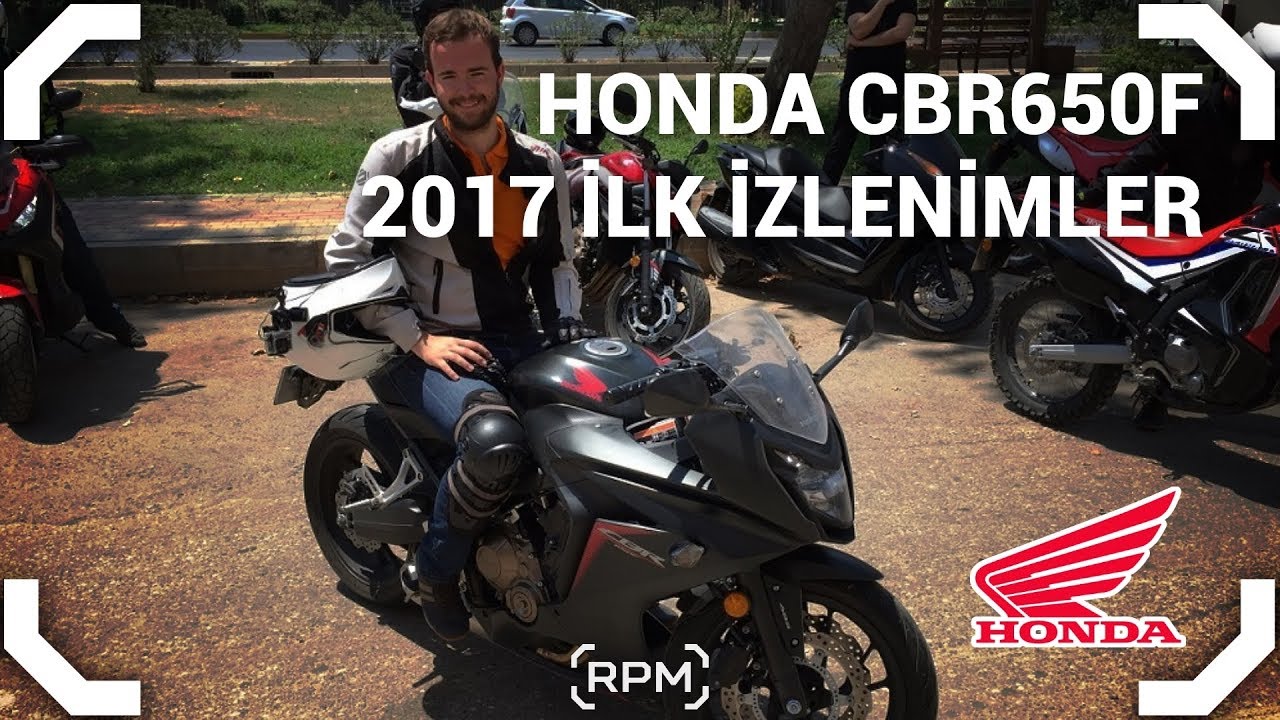 Honda CBR650F 2017 İlk İzlenimler [RPM]