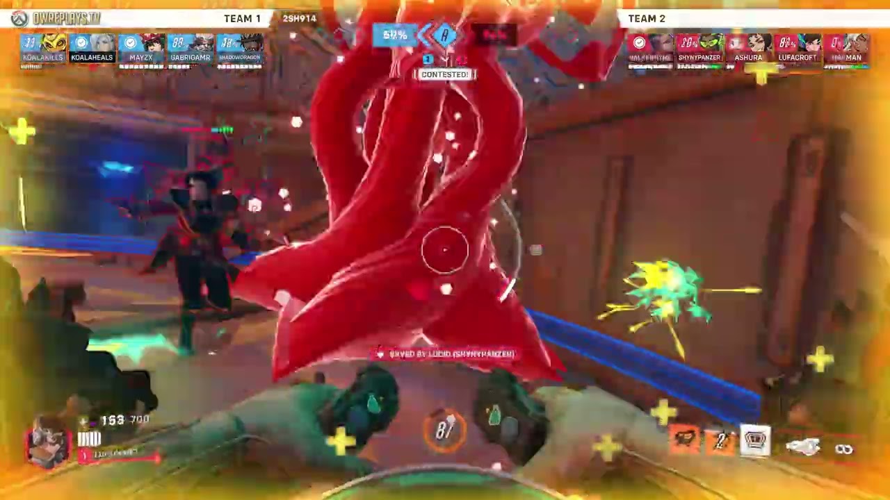 Matrix ＞ Orisa: 76 by LUFACROFT — Overwatch 2 Replay 2SH914