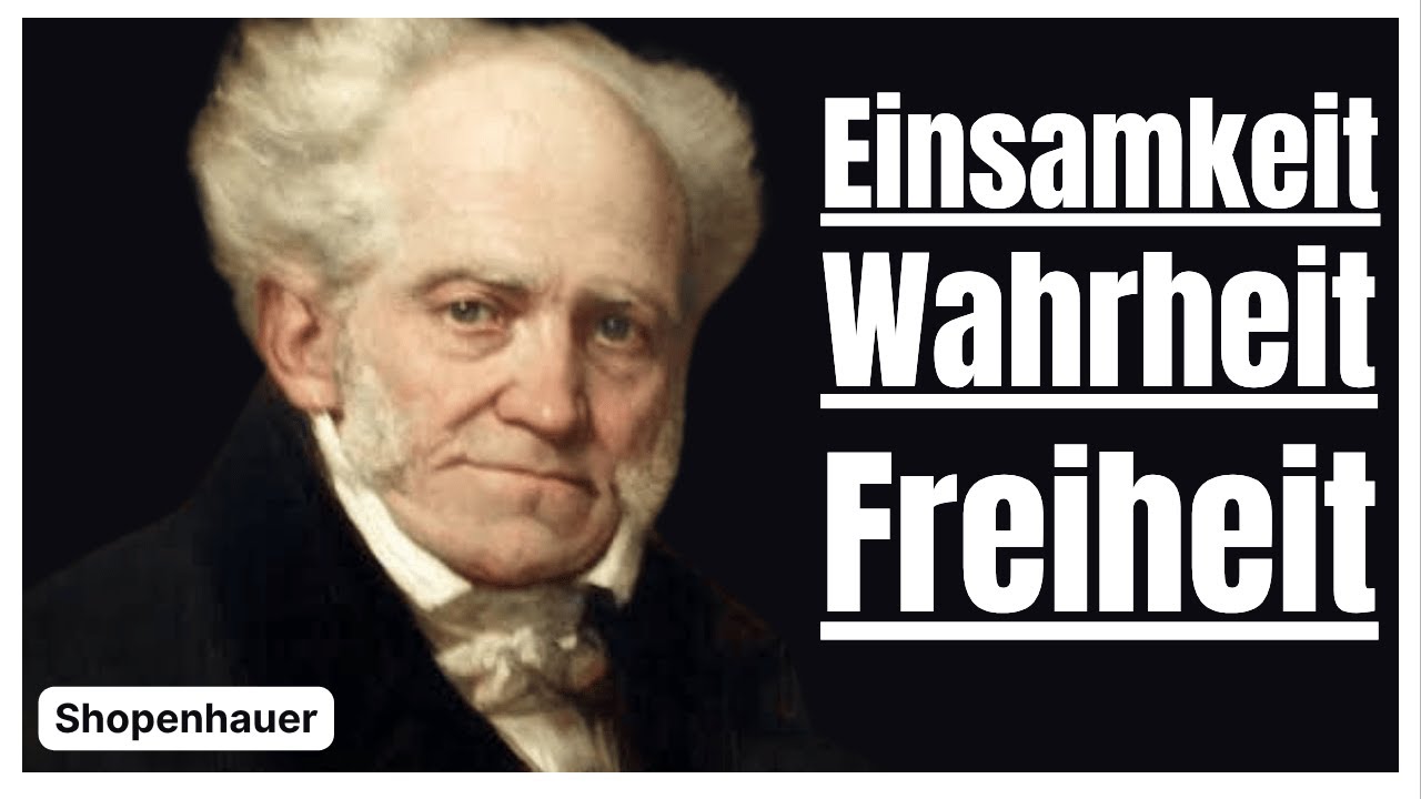 Die Hölle sind die Anderen - Warum Schopenhauer die Einsamkeit liebte