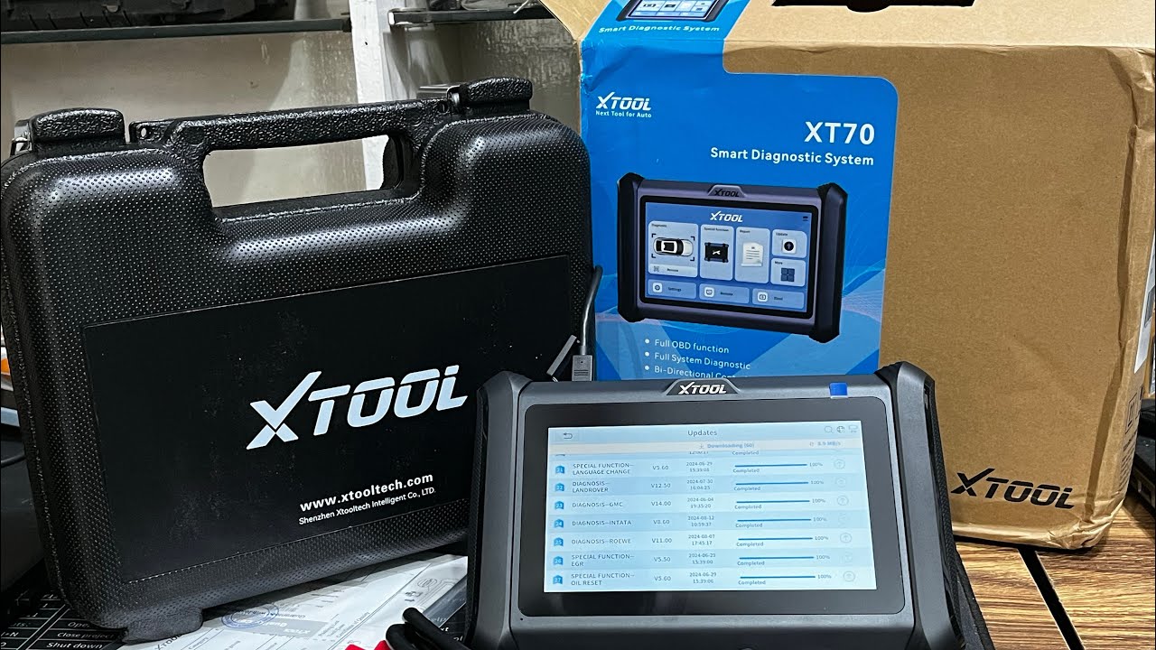How to Xtool Xt70 Unboxing & Tool register & training, process, step-by-step #AZAD CAR AC-7978554345