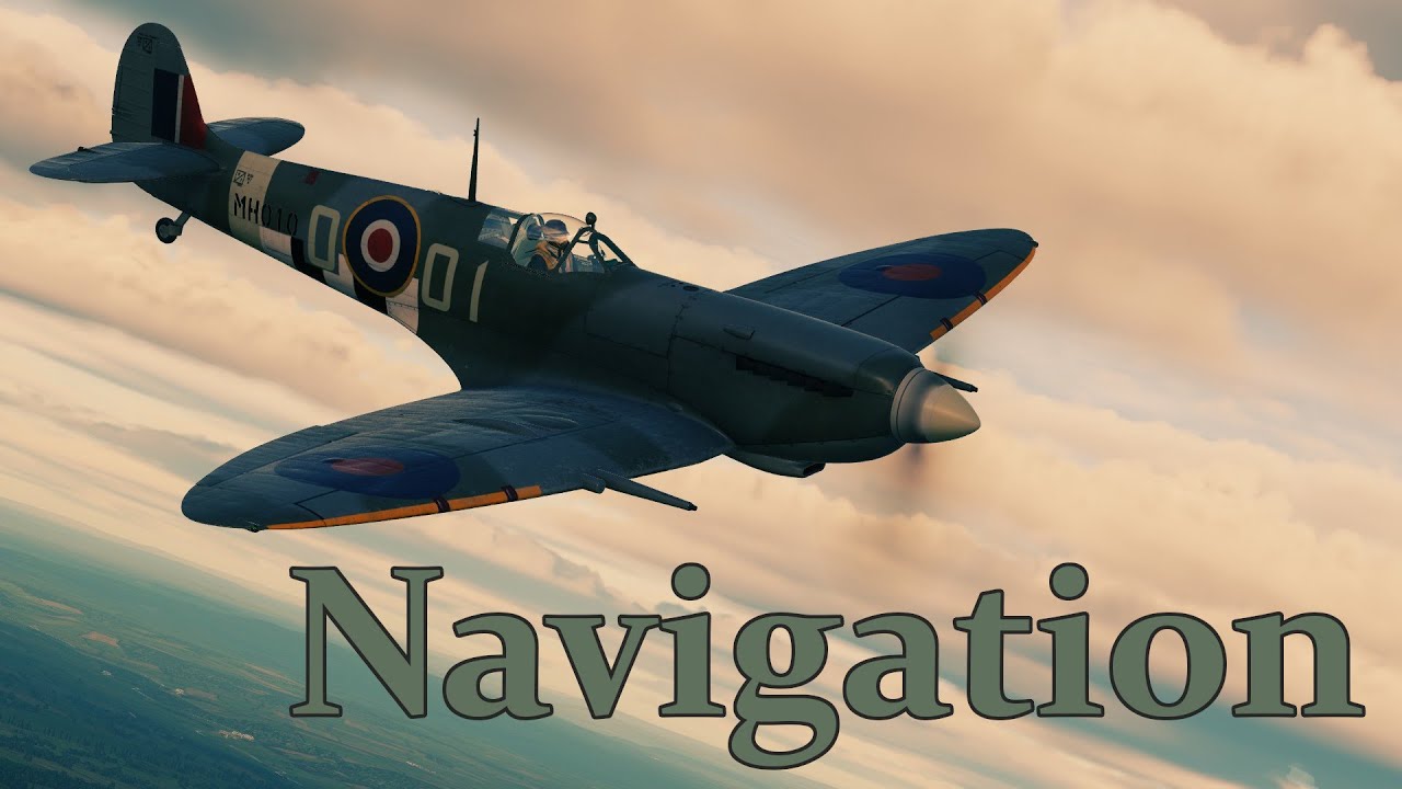 DCS Spitfire LF Mk IX Navigation