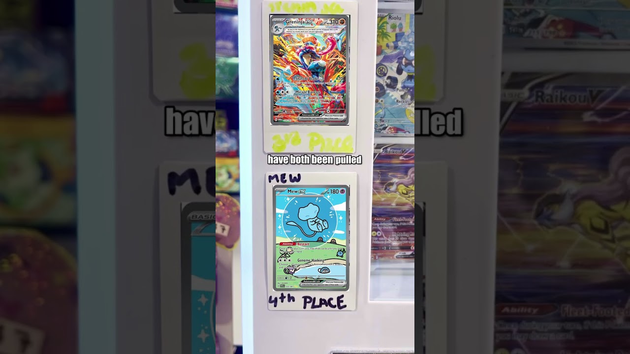 PULLED A SPECIAL ILLUSTRATION RARE FROM A VENDING MACHINE??? | Pokemon Card Shop 