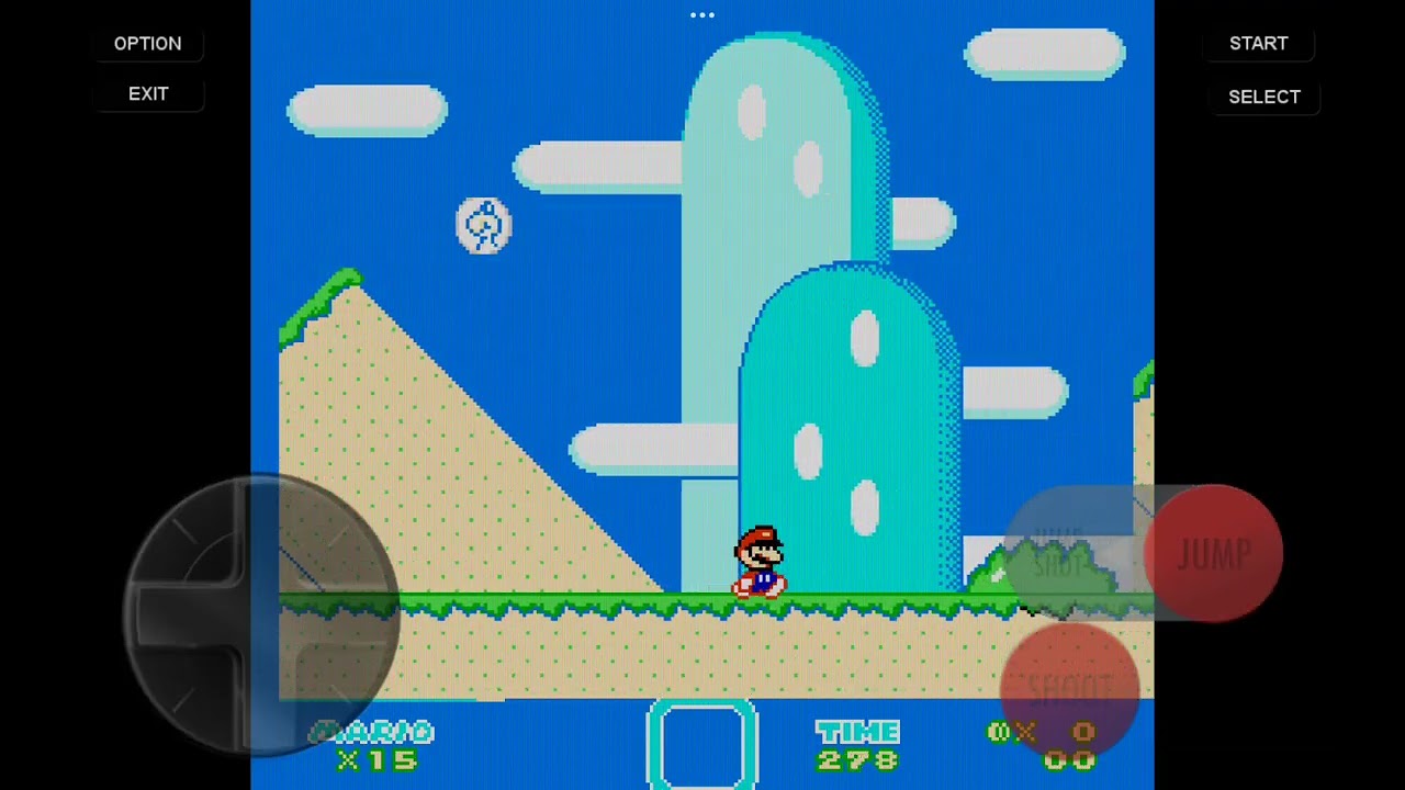Haciendo retos de no tocar el color en Mario parte 1 nes