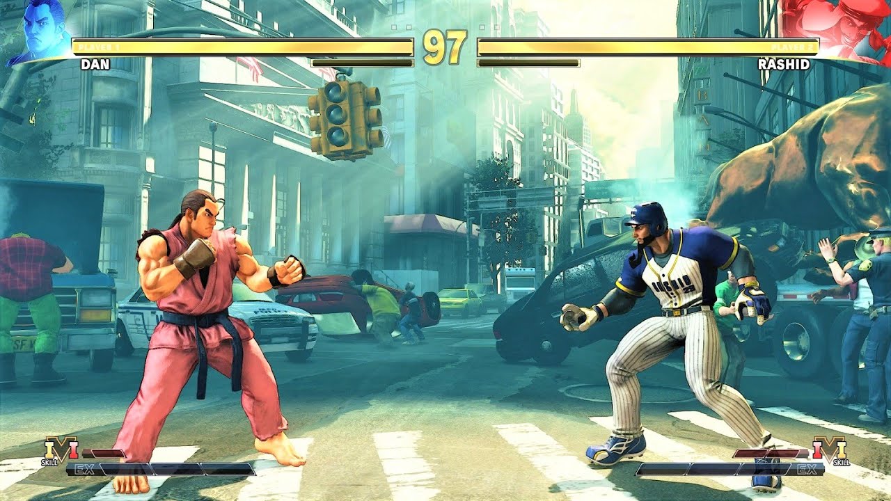 Dan Hibiki vs CPT Rashid (Hardest AI) - STREET FIGHTER V