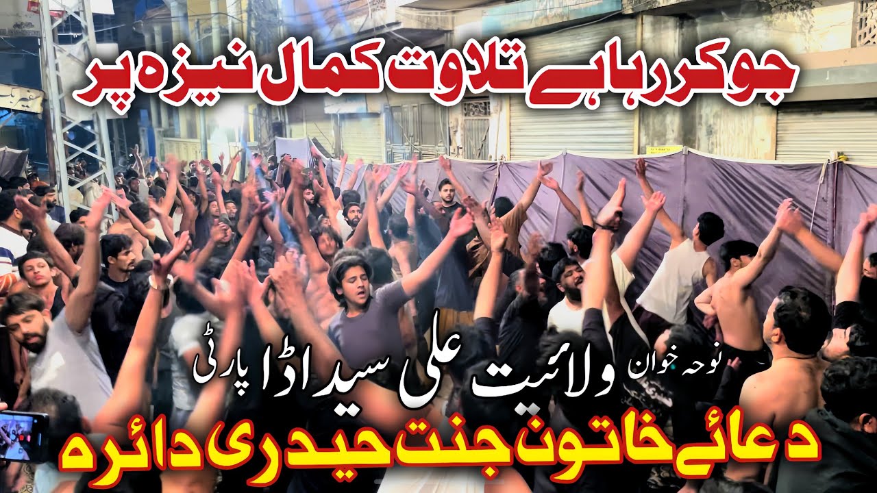 Wilayat Ali Syed Ada Party 2026 | Jo Kar Raha Hai Tilawat Kamal  | Matami Sagat Haideri Daira Rwp