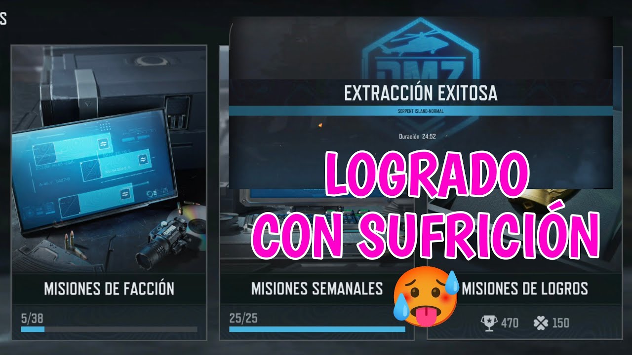 Misiones de Facción No lleves más de una placa de blindaje cuando inicie la partida - DMZ RECON CODM