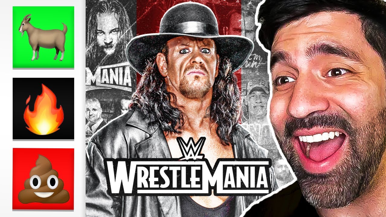 Ranking EVERY UNDERTAKER WrestleMania Match (WWE TIER RANKING)