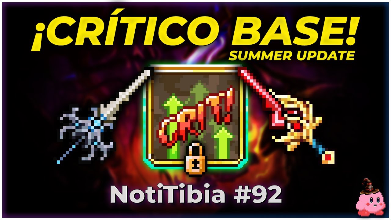 PROFICIENCIA DE ARMAS 😵 CAMBIOS EN EL CRÍTICO 😨 Summer Update 2025 | Noti Tibia #92