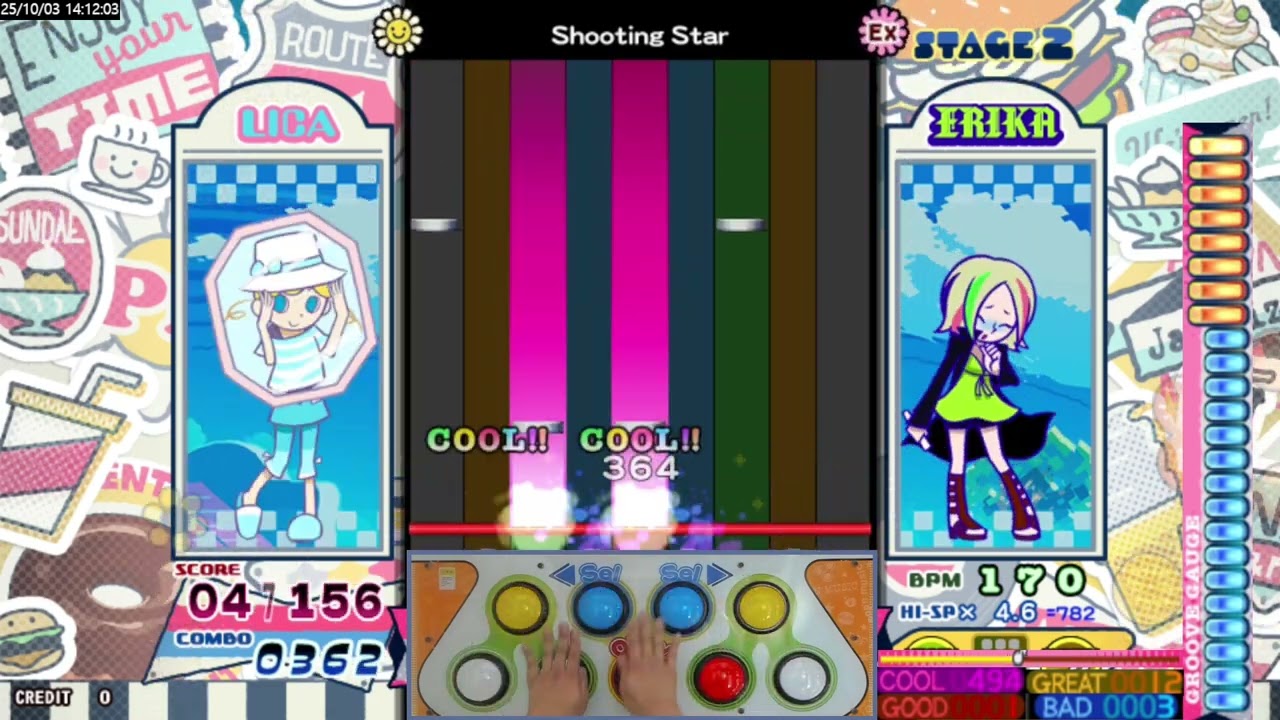 Shooting Star(EX/Lv.43) [Pop'n Music]