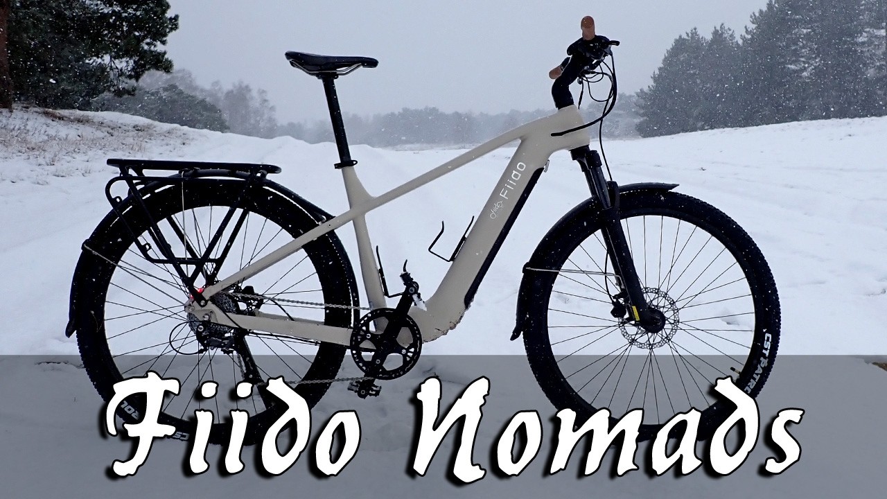 Review - A ride in the Snow - with the Fiido Nomads