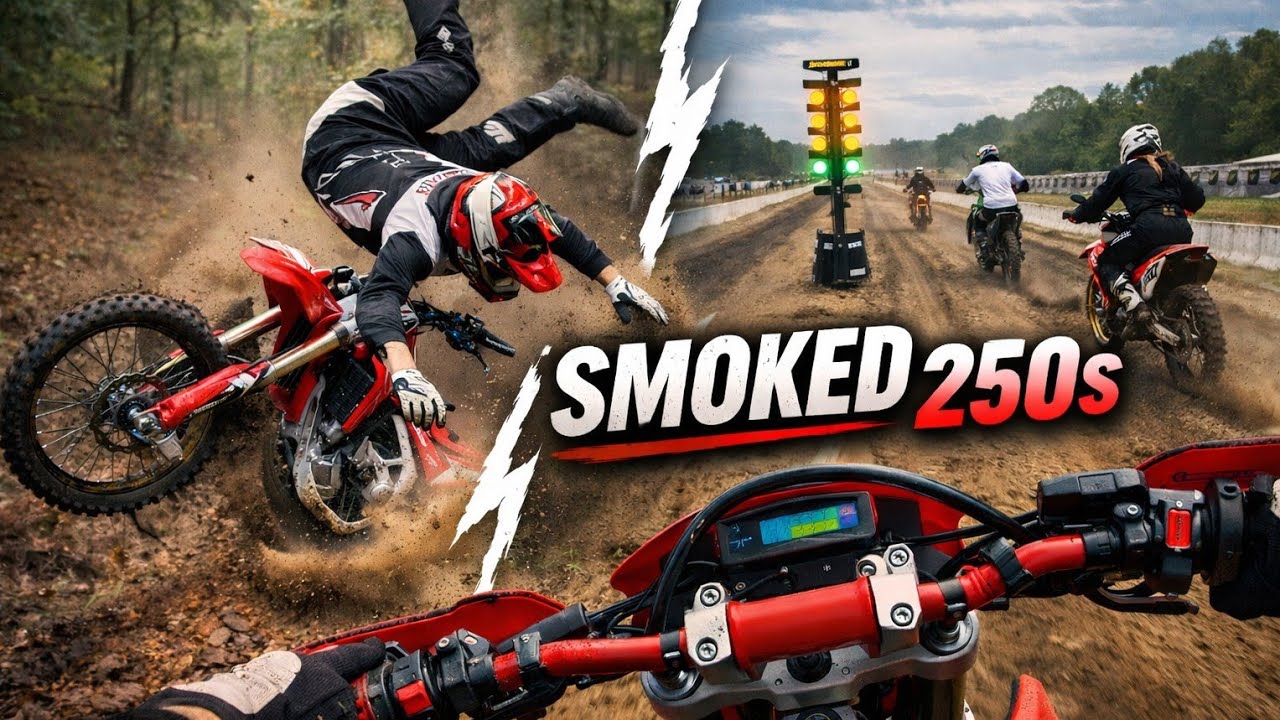 Lost Control in the Woods... Then Smoked 250s at the Drag Strip