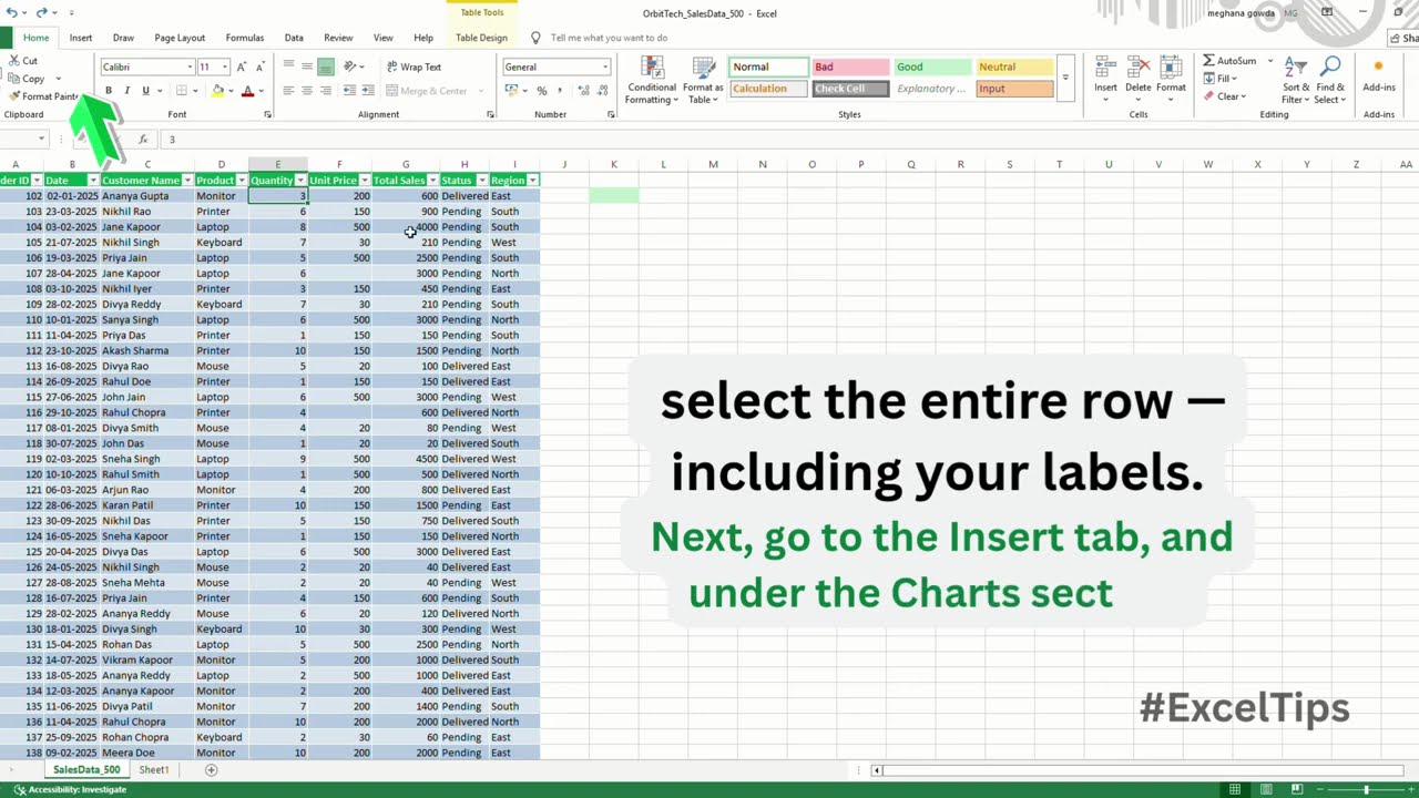 Excel Secrets Shortcuts That Will Save You HOURS–Work Faster✅#orbittechofficial#tranding#viralvideo 