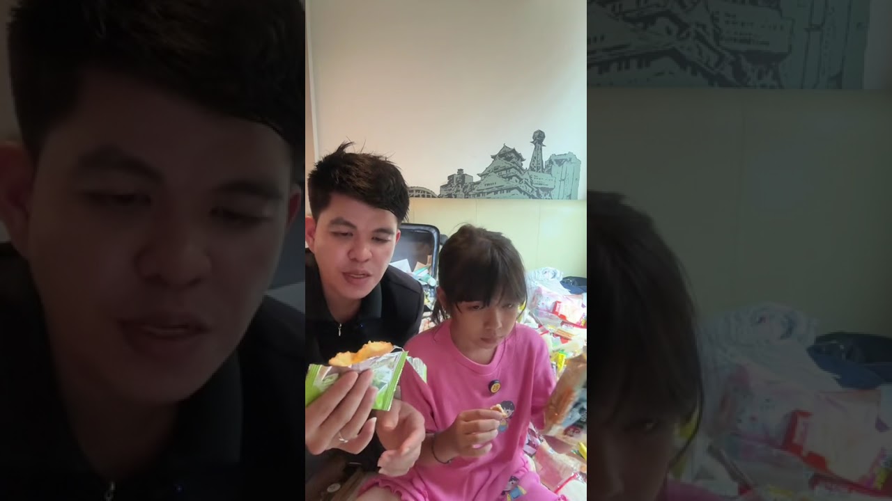 Nyobain jajanan korea bareng anak chek