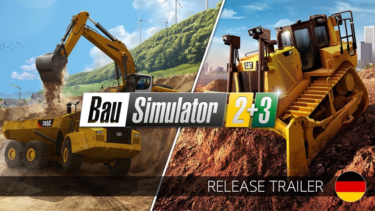 Bau-Simulator 2+3 &ndash; Switch Edition &ndash; Release-Trailer (DE)