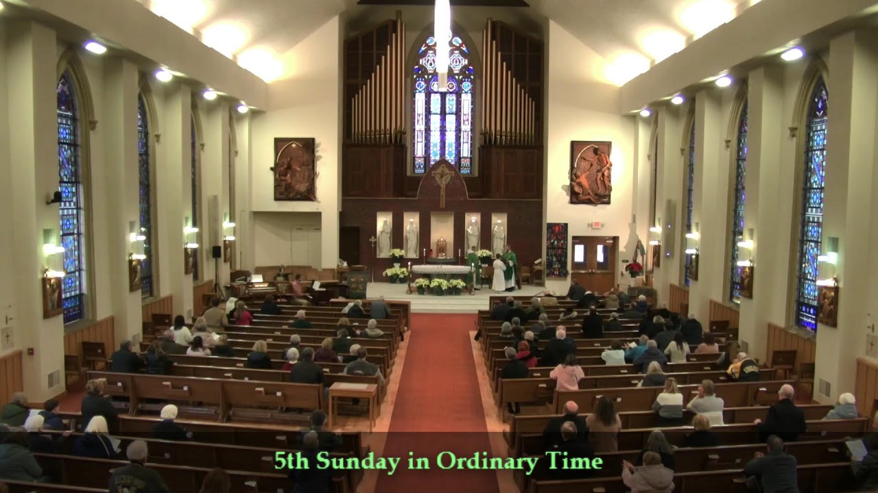 Sunday Mass 4:30 PM - Saturday, February 7, 2026