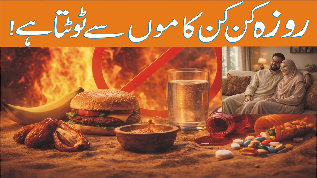 Roza kin cheezon se toot jata hai II Islami Waqiat