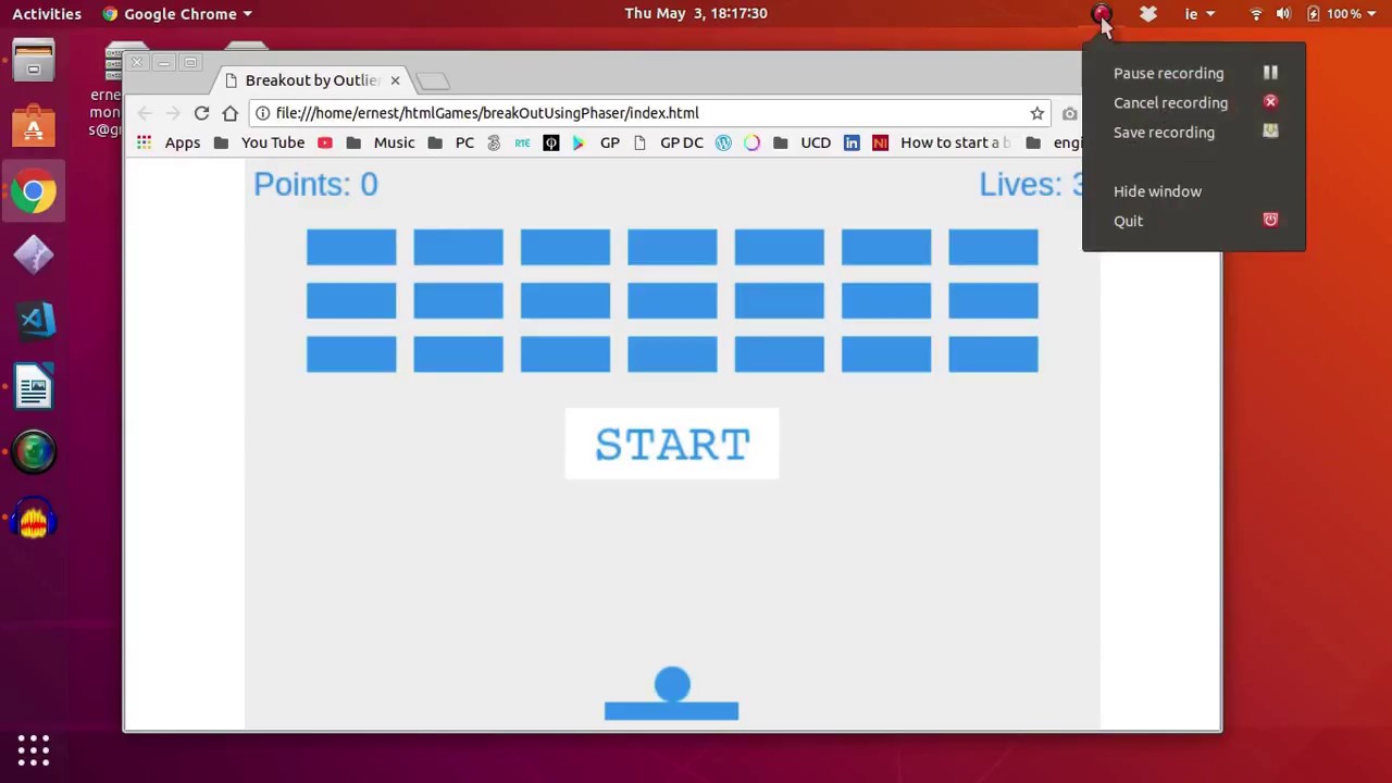 [OutlierStudio] Breakout (in 2h using JavaScript)