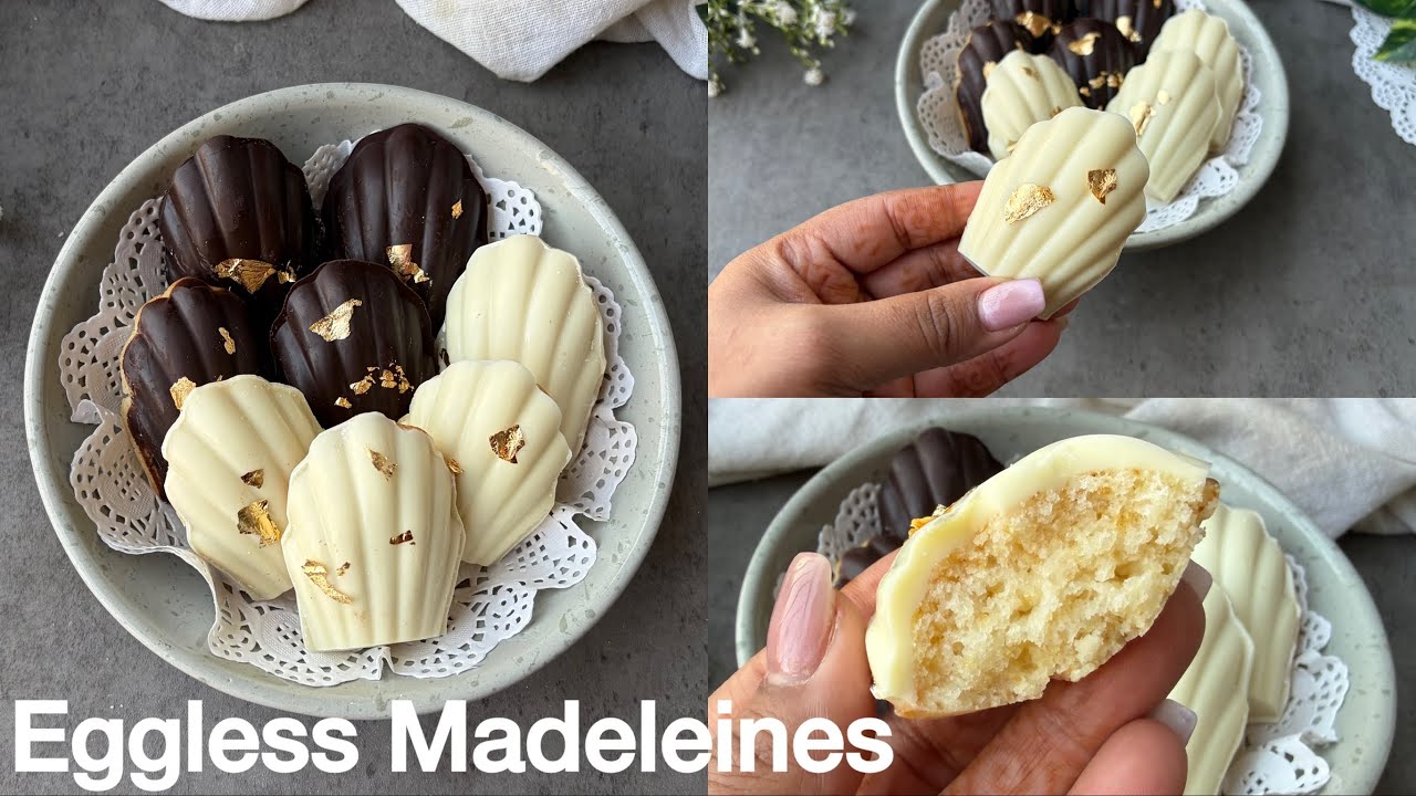 EGGLESS Madeleines Recipe | How to make perfect Madeleines | Eggless French Madeleines | Best Bites