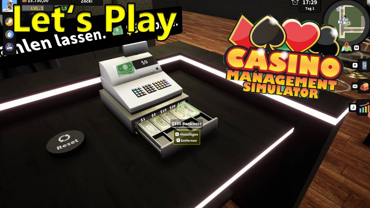 CASINO MANAGEMENT #001: Das soll ein innovatives Game sein!