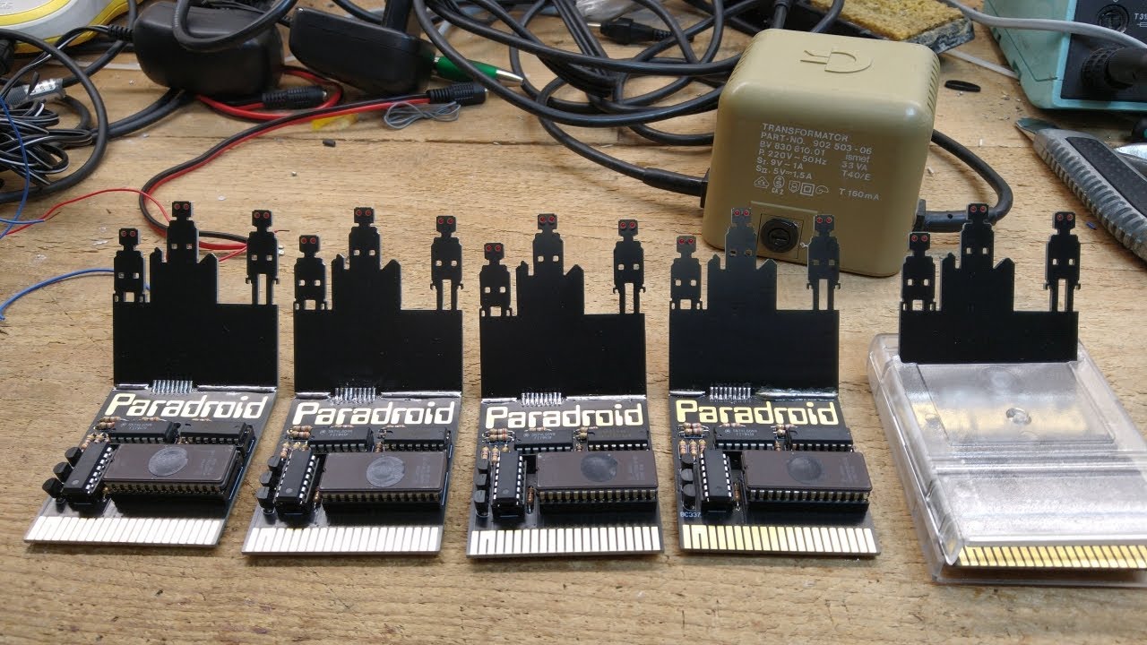 C64 Paradroid Gold - Cartridge
