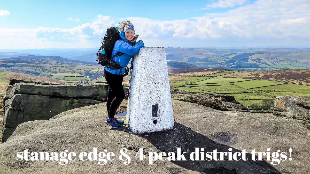 Stanage Edge Circular - Peak District Trig Walk