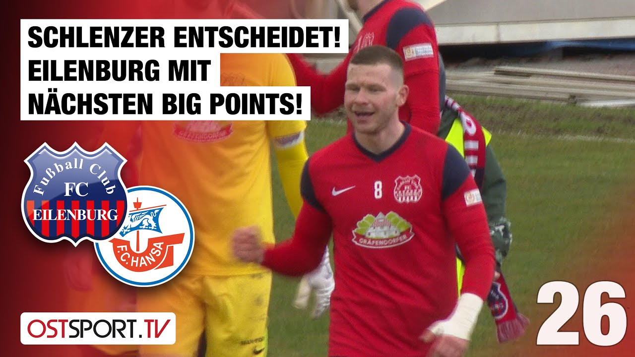 Schlenzer entscheidet! Eilenburg mit nächsten Big Points: Eilenburg - Hansa | Regionalliga Nordost