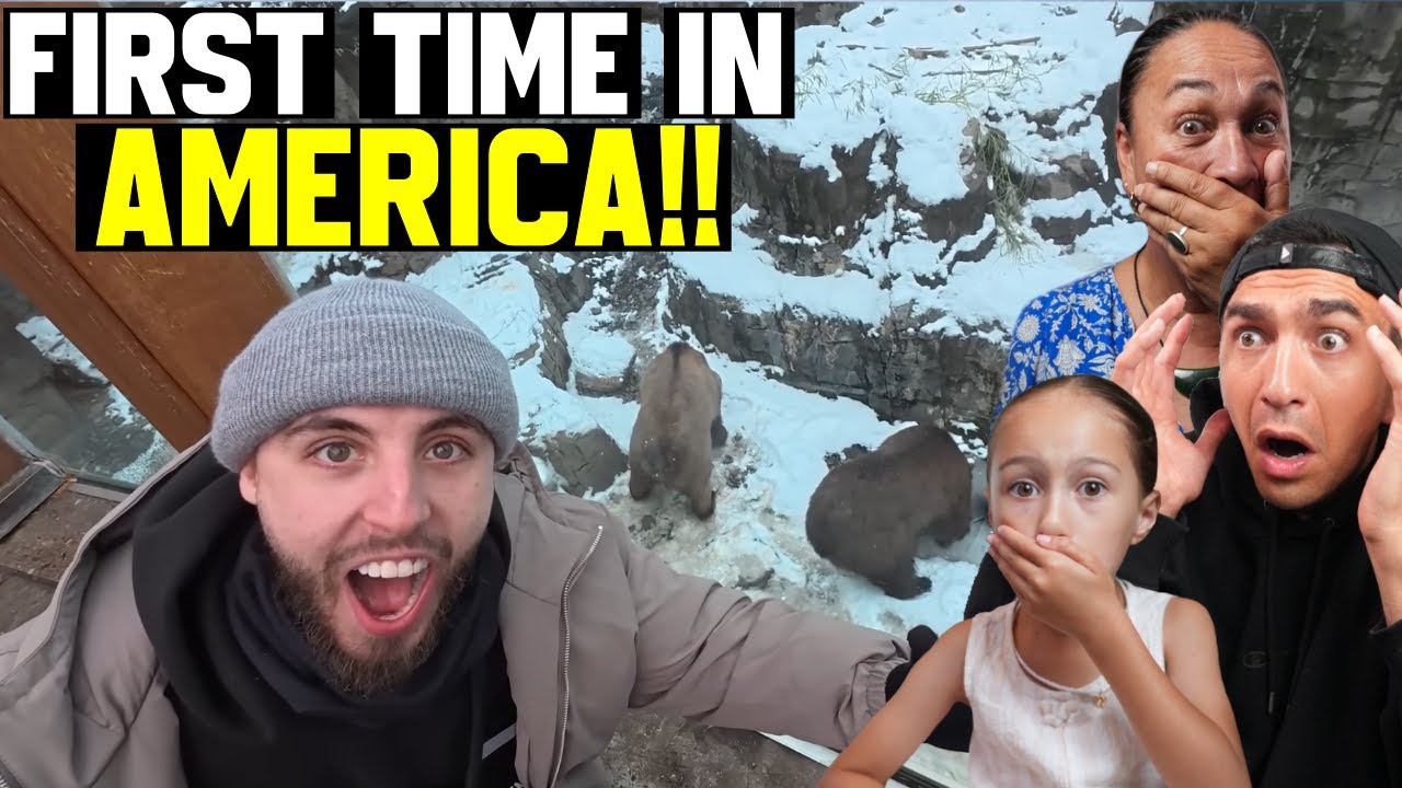 New Zealand Family Reacts to British Guys&rsquo; FIRST Time in America