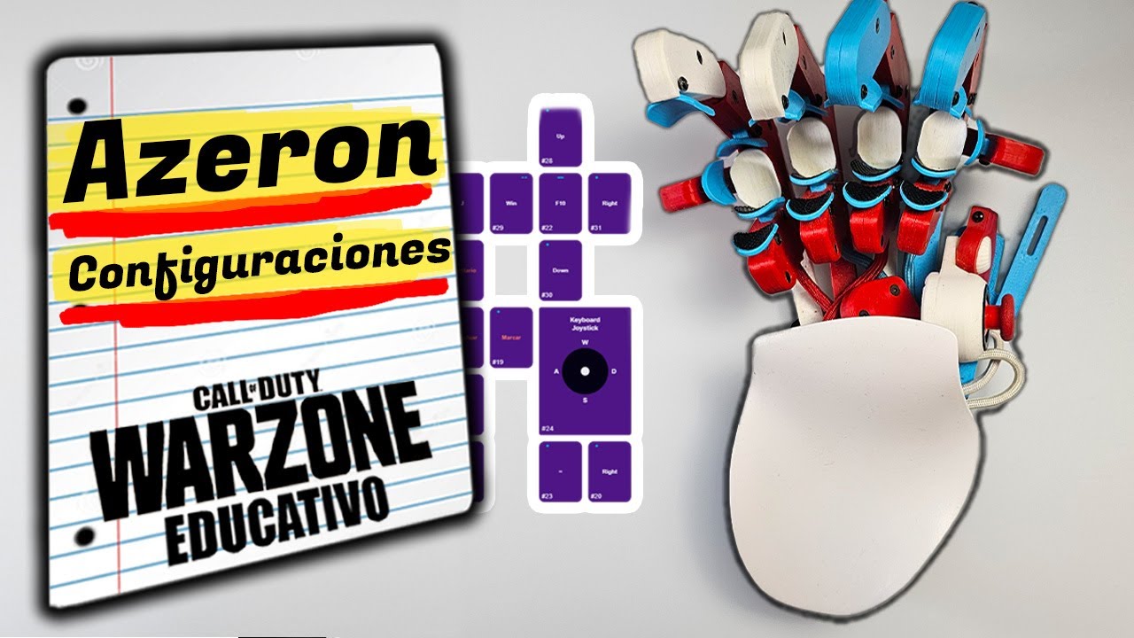 Configuraciones del AZERON KEYPAD para WARZONE - Warzone Educativo