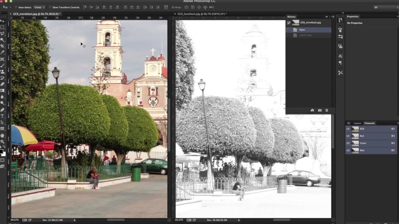 Color Profiles in Photoshop: GCR Profile Tutorial