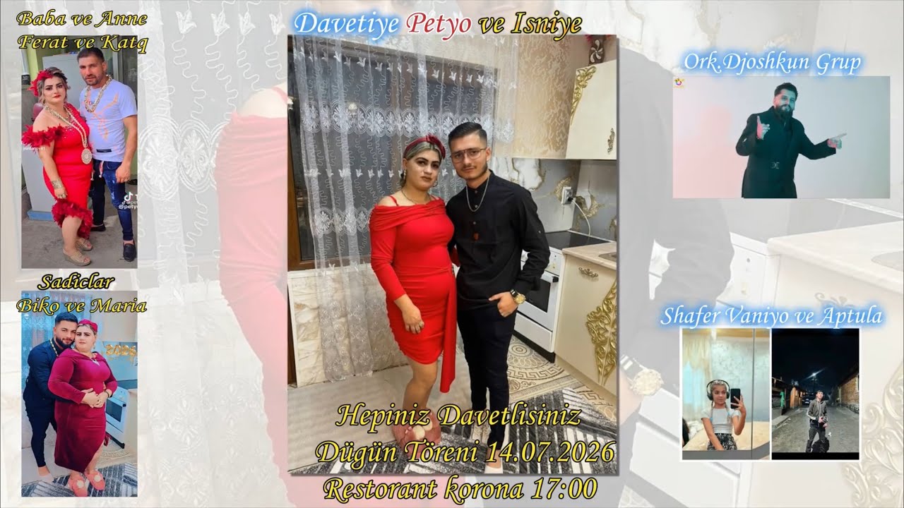 Davetiye Petyo ve Isniye 14.07.2026