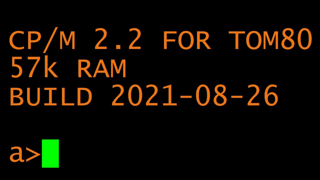 Running Operating Systems on a Z80 Computer