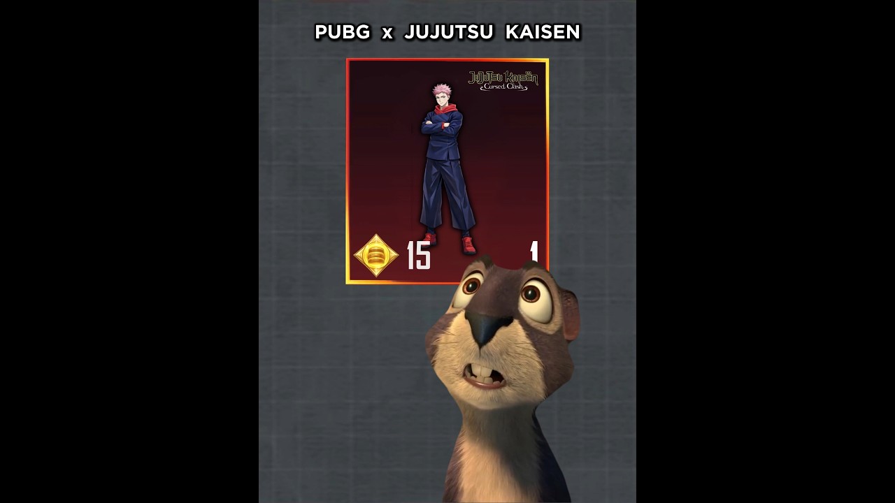PUBG X ДЖУЗУЦУ КАЙСЕН 😍 #pubgmobile #pubg