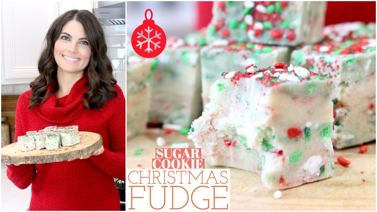 Christmas Fudge Recipe | ONLY 4 Ingredients!