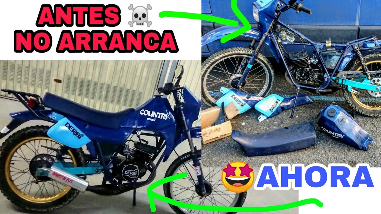 Cómo Arrancar Moto averiada y detectar fallos. MOTO Derbi No ARRANCA. Todos los capítulos