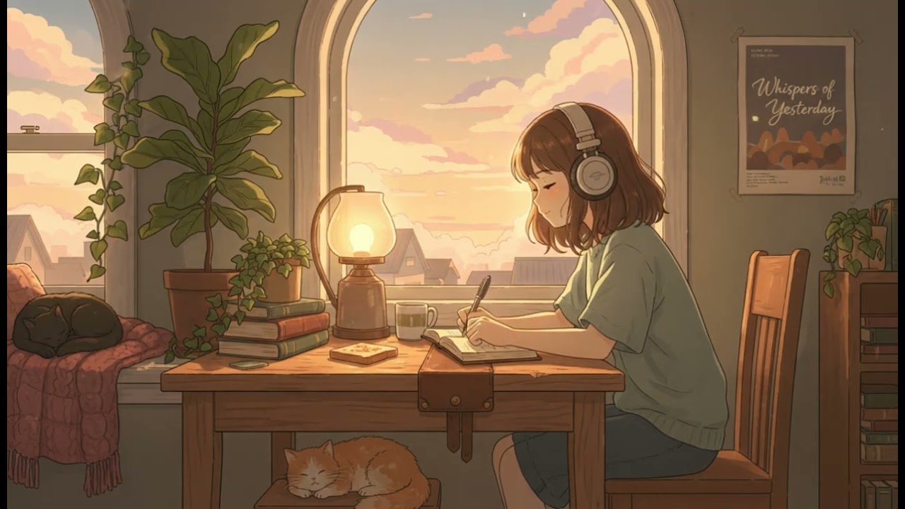 Whispers of Yesterday - Nostalgic Lo-fi Hip Hop (Chill Instrumental)