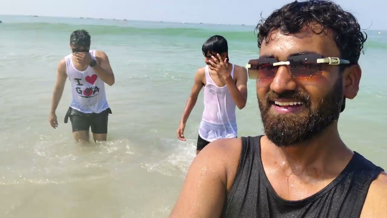 Goa beach 🏖️ full fun