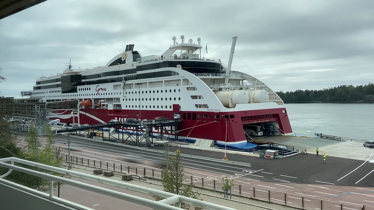 M/S Viking Grace arriving Mariehamn | 28.05.2021