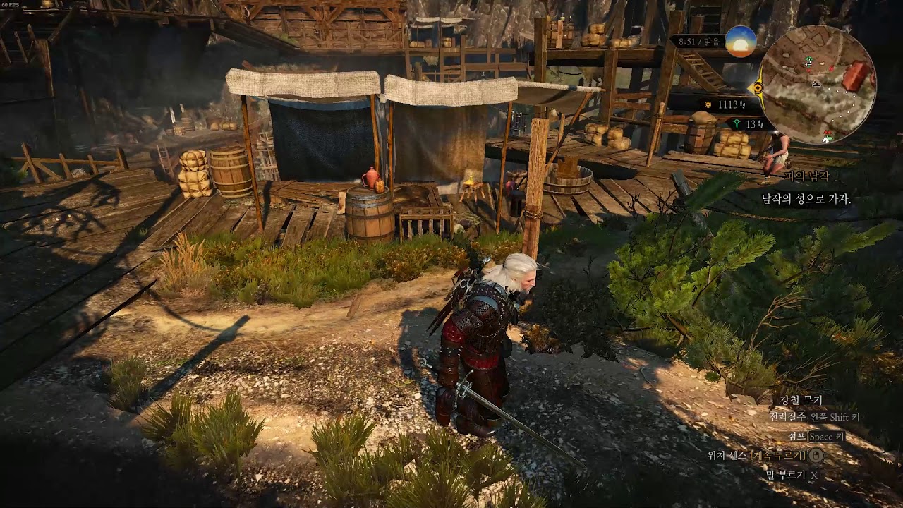 The Witcher 3 Medium Armor Stamina Regen Test