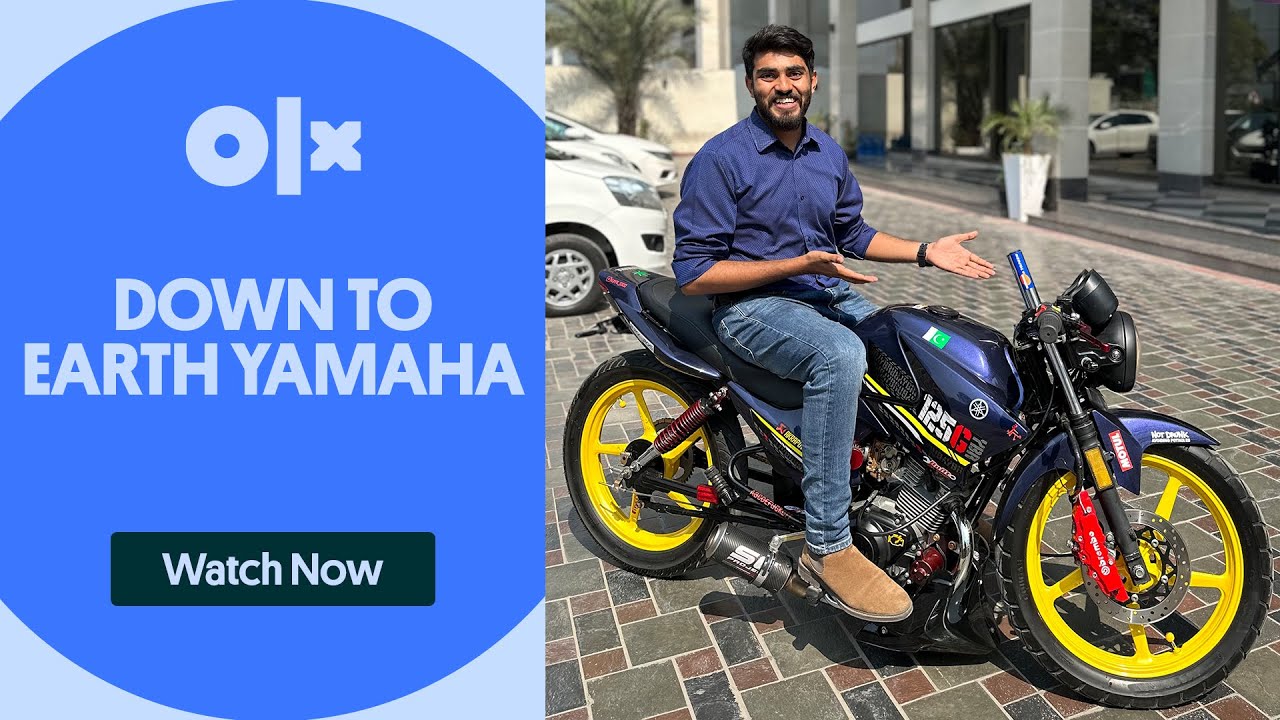 Down To Earth Yamaha | Modified Yamaha YBR 125G | OLX Pakistan