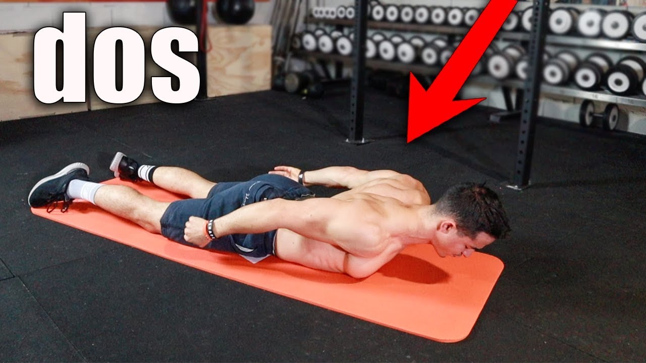 DOS INTENSE À LA MAISON (5min entrainement)