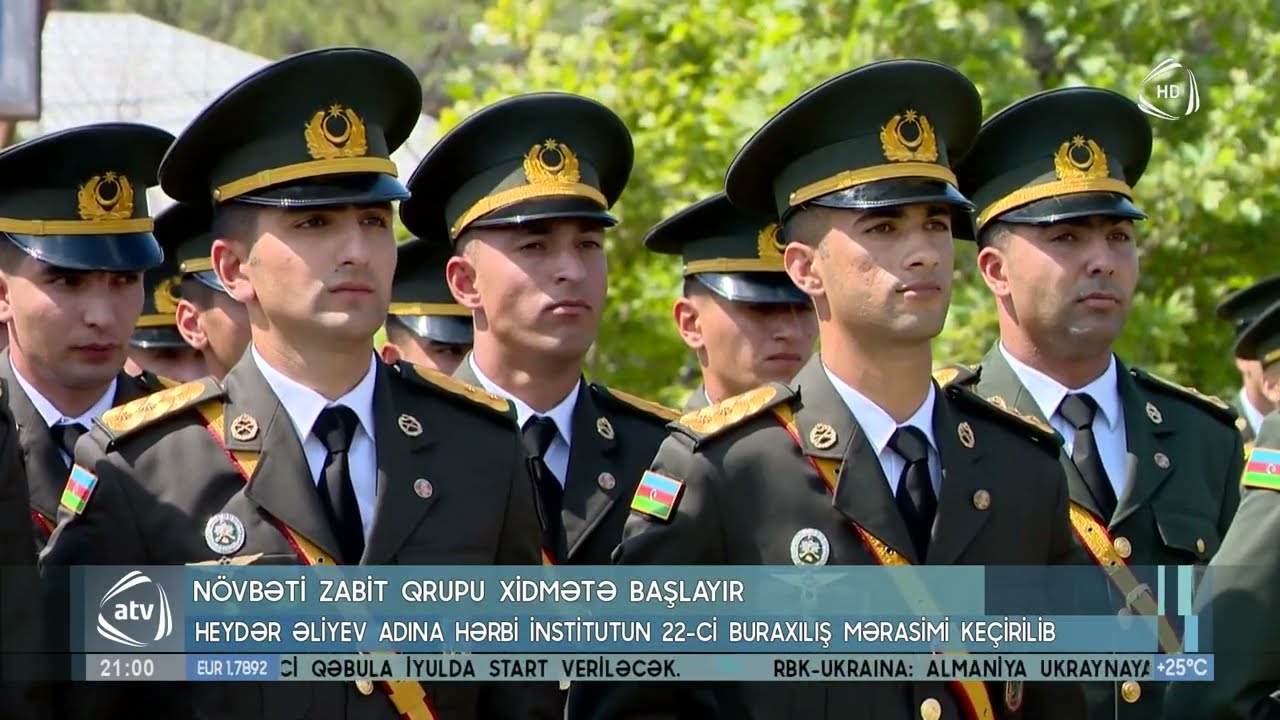 Heydər Əliyev adına Hərbi İnstitutun 22-ci buraxılışı: Daha bir zabit qrupu xidmətə başlayır