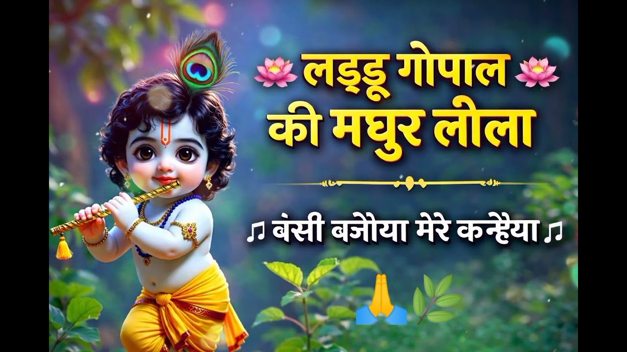 श्री_कृष्ण_शरणम_ममभक्ति में ही शांति हैॐ