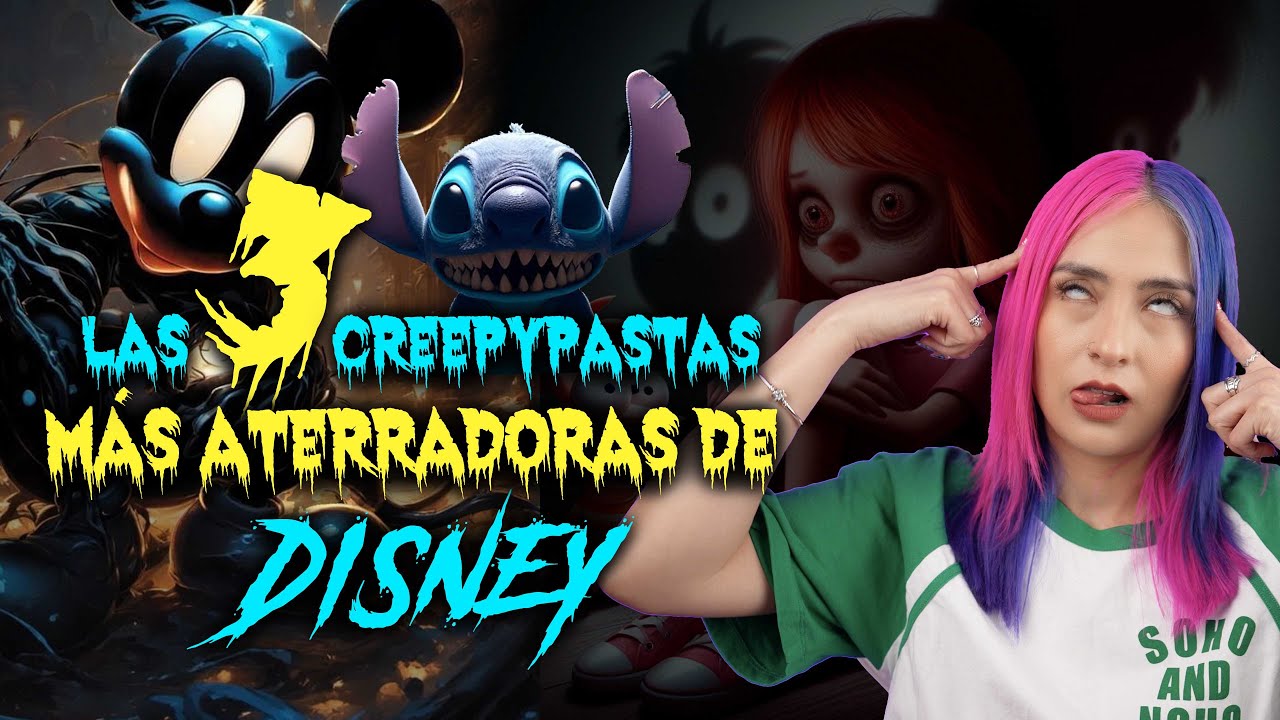 LAS 3 CREEPYPASTAS MÁS ATERRADORAS DE DISNEY