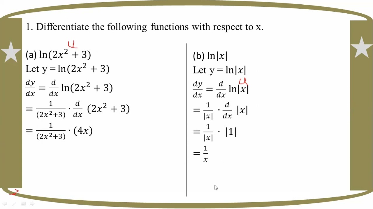 #  Grade 12 Math (ch 8) Ex (8.2) - No. 1 (a, b, d)